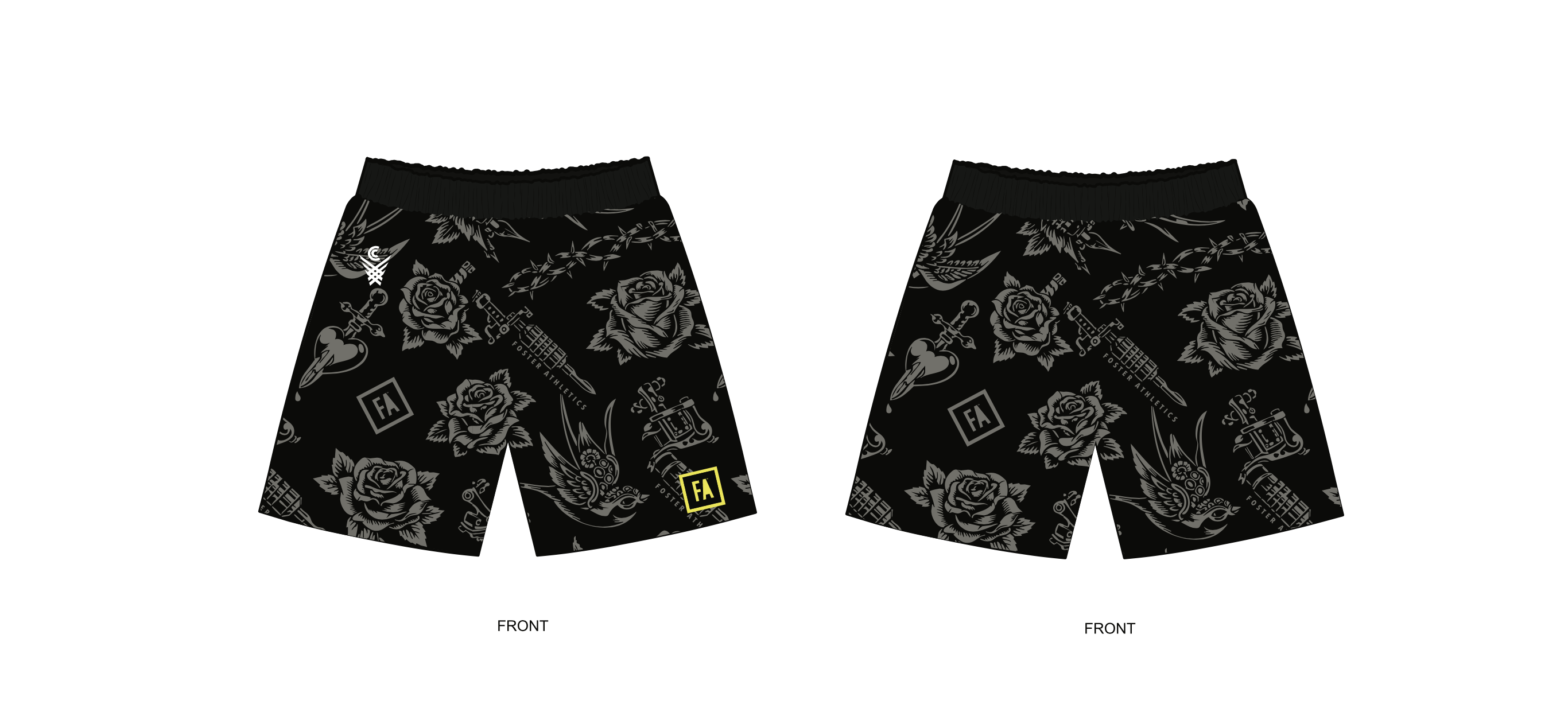 Game Changer Statement Shorts - Black
